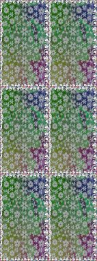 Kusursuz Vintage Çiçek Deseni. Raster Kalça dokusu deseni.