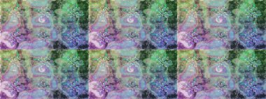 Düz Çiçek Elementleri Tasarımı. Çiçeksiz desenli arka plan, yaz çiçekleri. Tarafsız ve mavi renkte çiçekler. Renkli Bahar Teması Kusursuz Arkaplan.