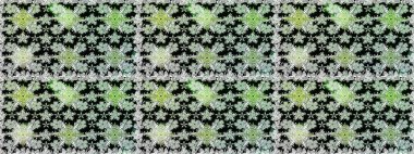 Tribal art boho print, vintage flower background. Background texture, wallpaper, floral theme in black and neutral colors. Abstract ethnic raster seamless pattern.