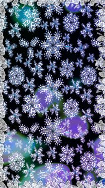 Cute flowers. Raster Trendy fabric pattern. Line seamless pattern.