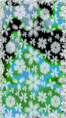 Raster illüstrasyonu. Tekstil ya da kitap kapakları, imalat, duvar kağıtları, baskı, hediye paketi ve yapıştırma kitabı için çiçeksiz arka plan. Küçük ölçekli çiçeklerdeki basit sevimli desen.