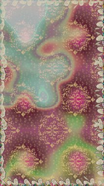 Tarafsız ve bej renkli çiçekler. Raster düz çiçekleri pürüzsüz desen. Tasarım hediye paketi, tebrik kartları, posterler ve afiş tasarımı.