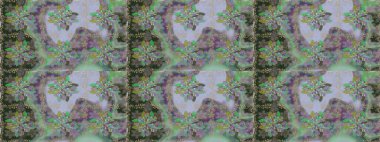 Raster illüstrasyonunda kusursuz çiçek deseni. Renkli Yaz Temalı Kusursuz Arkaplan. Gri ve nötr renkte çiçekler. Düz Çiçek Elementleri Tasarımı.