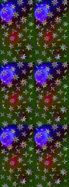 Eskiz arkaplan modeli. Suluboya, elle çizilmiş. Yeşil ve kahverengi renkli vadi çiçekleri. Raster - stok.