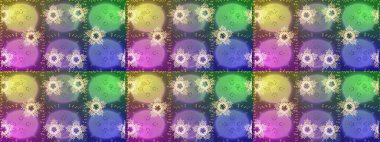 Güzel soyut kar taneleri raster tasarımı. Yeni yıl kar tanesi. Düz kar karalama ikonları, kar taneleri mor, yeşil ve nötr renklerde siluet Noel afişi, kartlar.