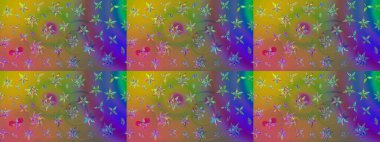 Doğal kozmetik ürünleri, parfüm, çiçekçi dükkanı için bahar ihalesi tasarımı. Karşılama ya da düğün geçmişi olarak kullanılabilir. Yeşil ve kahverengi lale çiçekleriyle Raster eskiz deseni. Paket kağıdı için en iyisi..