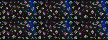 Tekrar eden çiçek arkaplanı, zarif gri ve mavi çiçek duvar kağıdı. Gri ve mavi renkler üzerine çiçek desenli çizimler, el yapımı papatyalar, papatyalar..