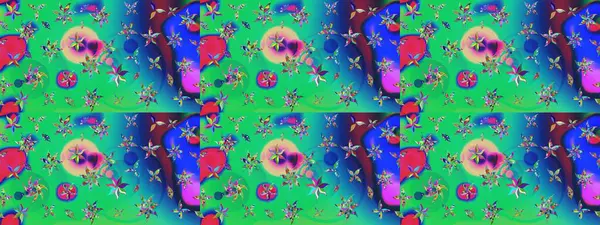 Raster çiçekli arka plan. Renkli Yaz Temalı eskiz kalıbı. Yazdır. Güzel eskiz şekli. Düz Çiçek Elementleri Tasarımı. Şirin kumaş deseni.