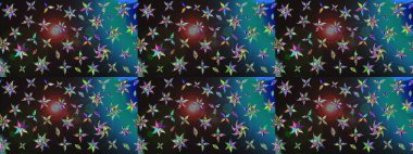 Kıvırcık, parlak örgü. Güzel, parlak, pürüzsüz kumaş, tuval. Desen, çizim, çiçek sınırı. Eski moda arka plan. Raster illüstrasyonu. Çiçeklerin çelengi.