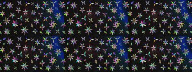 Tekrar eden çiçek arkaplanı, zarif gri ve mavi çiçek duvar kağıdı. Gri ve mavi renkler üzerine çiçek desenli çizimler, el yapımı papatyalar, papatyalar..