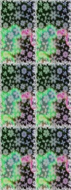 Sevimli, pürüzsüz desenli, küçük çiçekli, klasik tarzda. Moda arka planında parlak buketler. Kumaş, duvar kağıdı ve kağıt üzerine baskı yapmak için gelişen arka plan. Raster illüstrasyonu.