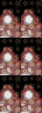 Raster illüstrasyonu. Kar taneleri koleksiyonu. Güzel bir kış süsü. Raster kahverengi, siyah ve gri kar tanelerinden izole edilmiş..