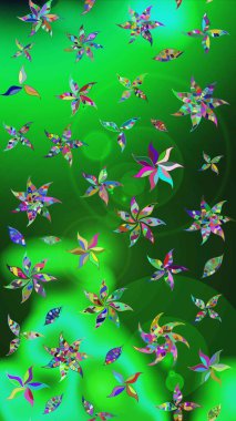 Sabıka fotoğraflarında, bebek kıyafetlerinde, duvar kâğıtlarında, paket kutularında falan kullanılabilir. Zarif, parlak ve eskiz çiçek deseni tasarımı.