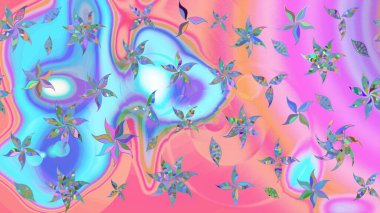 Düzenlenebilir. Düğün davetiyeleri için çiçek deseni, tebrik kartları, hatıra defteri, baskı, hediye paketi, imalat. Suluboya tarzında pembe ve mavi çiçekli zarif çizim deseni, tasarım elementleri.