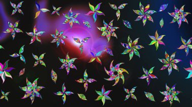 Sabıka fotoğraflarında, bebek kıyafetlerinde, duvar kâğıtlarında, paket kutularında falan kullanılabilir. Zarif, parlak ve eskiz çiçek deseni tasarımı.