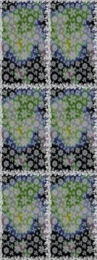 Raster deseni. Küçük çiçekte güzel bir çiçek deseni var. Çiçekli, suluboya desenli kusursuz çiçek deseni.