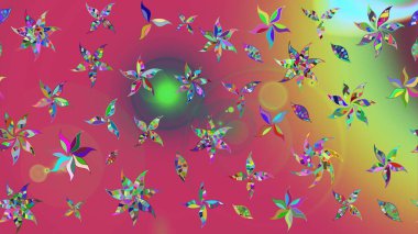 Güzel kumaş deseni. Raster illüstrasyonu. Küçük çiçekteki sevimli çiçek deseni. Güzel karalamalı çiçek deseni çiz..