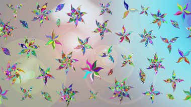 Güzel kumaş deseni. Raster suluboya çiçek deseni, narin çiçekler, gri ve nötr çiçekler, tebrik kartı şablonu.