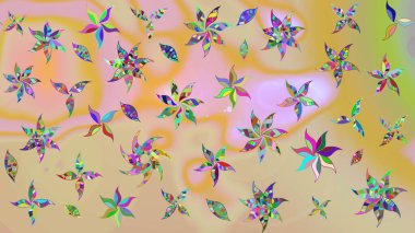 Raster. Zarif, parlak ve eskiz bej ve nötr çiçek desenli tasarım. Sabıka baskıları, bebek kıyafetleri, duvar kâğıtları, paket kutuları vb..