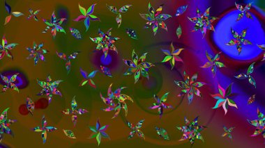 Raster Henna dövme stili. Etnik Mandala süsü. Kızılderili desenli desenli desenli şal deseni. Tekstil, tebrik kartı, boyama kitabı, telefon kılıfı baskısı için kullanılabilir.