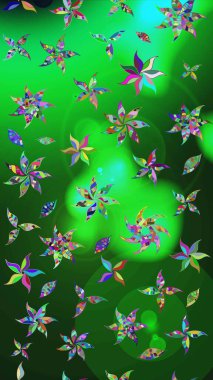 Çizim çiçek deseni duvar kağıdı, web sitesi arka planı, ambalaj kağıdı, davetiye, broşür, afiş veya web sitesi için kullanılabilir. Karalama elementleri. El çizimi Raster illüstrasyonu.