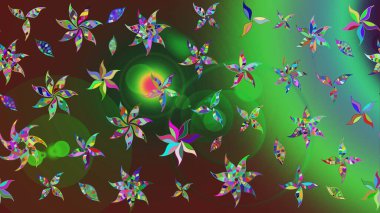 Raster Güzel kumaş deseni. Çiçek arkaplan ile soyut zarafet çizim deseni.