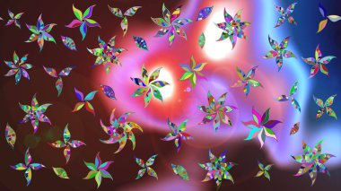 Eskiz Vintage Çiçek Deseni. Raster Kalça dokusu deseni.