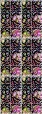 Ethnic Mandala ornament. Can be used for textile, greeting card, coloring book, phone case print. Indian floral paisley medallion pattern. Raster Henna tattoo style.