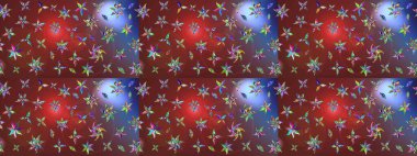 Bahar mevsimi. Nazik romantik baskı. Raster güzel bir çiçek deseni çizmiş. Tatil havası..