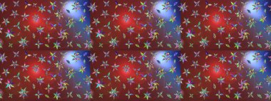 Bahar mevsimi. Nazik romantik baskı. Raster güzel bir çiçek deseni çizmiş. Tatil havası..