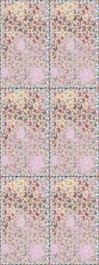 Raster illüstrasyonu. Renkli kelebeklerin kusursuz arka planı. Kumaş, kağıt, ambalaj kâğıdı ve duvar kağıdı tasarımı için güzel bir arkaplan..