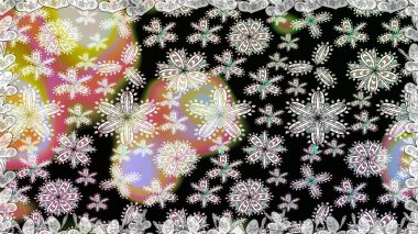 El çizimi çiçekli, pürüzsüz bir desen. Siyah ve nötr arkaplanda. Çocuksu tasarım. Tekstil, kumaş, ambalaj, hatıra defteri için güzel çiçek arkaplanı..