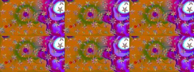 Paketleme, tekstil, duvar kâğıdı için çiçek eskizi. Raster 'ın taze dokusu. Yumuşak pamuk tasarımı. Yumuşak fayans. Klasik çiçek deseni.