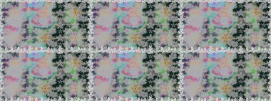 Çiçek arkaplan. Raster illüstrasyonu. Çiçek duvar kâğıdı. Renkli, pürüzsüz desen. Gri ve nötr renklerde şirin tekstil.