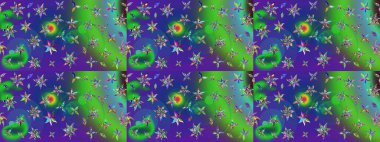 Kızılderili desenli desenli desenli şal deseni. Etnik Mandala süsü. Raster Henna dövme stili. Tekstil, tebrik kartı, boyama kitabı, telefon kılıfı baskısı için kullanılabilir.