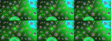 Çiçekler. Soyut etnik raster çizim kalıbı. Vadinin renkleri.