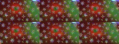 Çiçek desenli eskiz. Renkli çiçekler. Renkli Bahar Teması eskiz kalıbı. Düz Çiçek Elementleri Tasarım Raster illüstrasyonu.