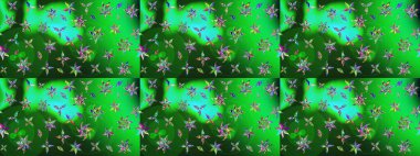 Çiçekli çiçek deseni, suluboya. Raster deseni. Süslü kumaş deseni.