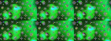 Çiçekli çiçek deseni, suluboya. Raster deseni. Süslü kumaş deseni.