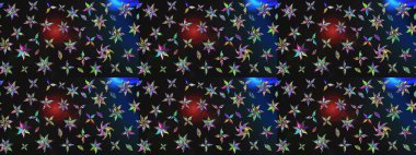 Modern çiçek arkaplanı. Halk tarzı. Moda baskıları için zarif bir şablon. Rengarenk çiçekleri ve yaprakları olan muhteşem bir çiçek deseni..