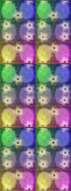 Güzel soyut kar taneleri raster tasarımı. Yeni yıl kar tanesi. Düz kar karalama ikonları, kar taneleri mor, yeşil ve nötr renklerde siluet Noel afişi, kartlar.