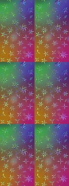 Güzel kumaş deseni. Bahar çiçekleriyle güzel bir çiçek deseni çizmişsin. Raster illüstrasyonu.