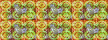 Arabesk ile klasik model. Geleneksel klasik süs. Arabesk ve çiçekli doğu raster desenleri.