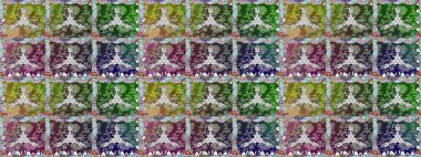 Düz çiçek öğeleri tasarım. Raster çizimde sorunsuz çiçek desenli. Bahar Tema Dikişsiz desen arka plan rengi. Fantezi kumaş deseni.