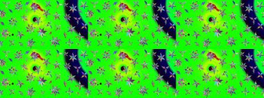 Moda arka planında parlak buketler. Raster illüstrasyonu. Kumaş, duvar kağıdı ve kağıt üzerine baskı yapmak için gelişen arka plan. Eski usul küçük çiçekli şirin bir eskiz deseni..