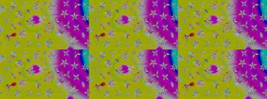 Güzel eskiz şekli. Renkli Yaz Temalı eskiz kalıbı. Güzel kumaş deseni. Raster çiçekli arka plan. Düz Çiçek Elementleri Tasarımı. Yazdır.