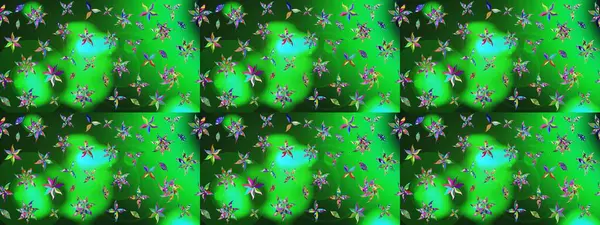 Çiçekli çiçek deseni, suluboya. Raster deseni. Süslü kumaş deseni.