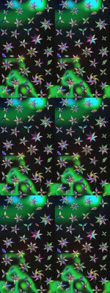 Renkli Bahar Teması eskiz kalıbı. Düz Çiçek Elementleri Tasarımı. Karalama çiçeği. Güzel kumaş deseni. Raster illüstrasyonu. Zentangle soyut çiçekleri.