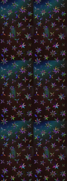 Raster çiçek desenleri çiziyor. Vadinin çiçekleri gri ve kahverengi renklerde.