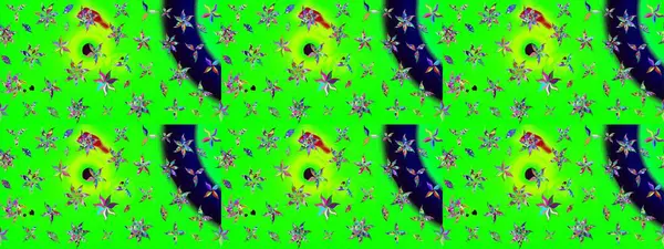 Moda arka planında parlak buketler. Raster illüstrasyonu. Kumaş, duvar kağıdı ve kağıt üzerine baskı yapmak için gelişen arka plan. Eski usul küçük çiçekli şirin bir eskiz deseni..